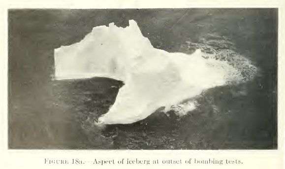 iceberg bombing